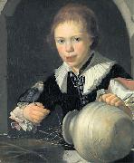 unknow artist The Boy with the Bird France oil painting reproduction